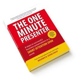 Tapa de The One Minute Presenter