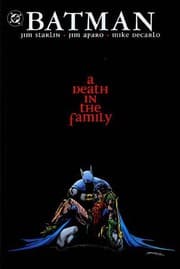 Tapa de Batman a Death in the Family