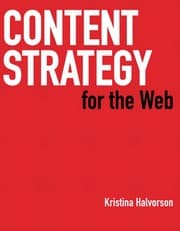 Tapa de Content strategy for the Web