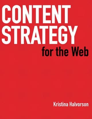 Tapa de Content strategy for the Web