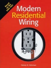 Tapa de Modern residential wiring