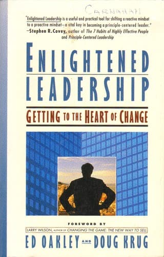 Tapa de Enlightened leadership