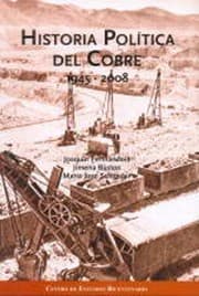 Tapa de Historia política del cobre en Chile