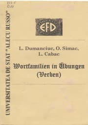Tapa de Wortfamilien in Ubungen (Verben)