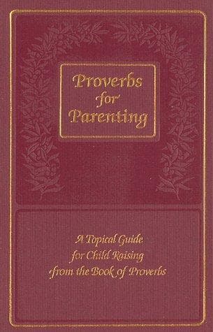 Tapa de Proverbs for Parenting