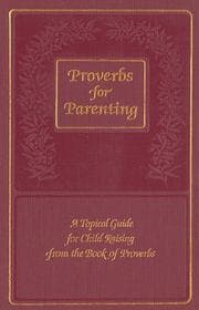 Tapa de Proverbs for Parenting