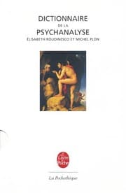 Tapa de Dictionnaire de la Psychanalyse