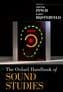 Tapa de The Oxford handbook of sound studies
