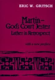 Tapa de Martin--God's court jester