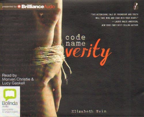 Tapa de Code Name Verity [sound recording]