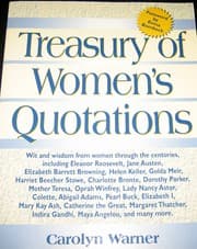 Tapa de Treasury of Women's Quotations
