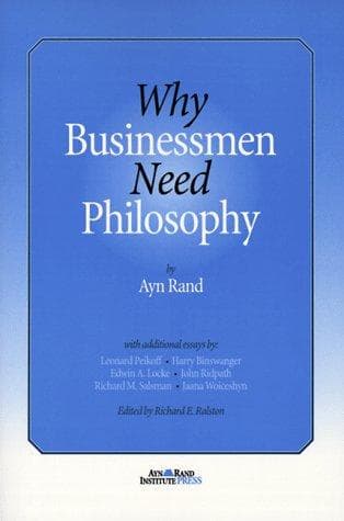 Tapa de Why businessmen need philosophy