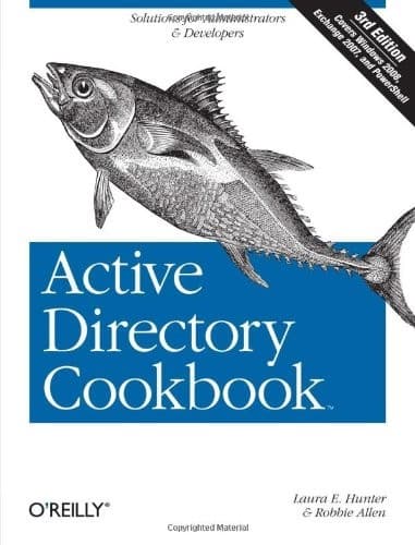 Tapa de Active Directory Cookbook