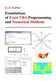 Tapa de Foundations of Excel VBA Programming and Numerical Methods