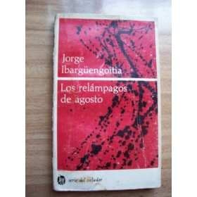 Tapa de Los relámpagos de agosto