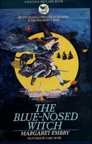 Tapa de The blue-nosed witch