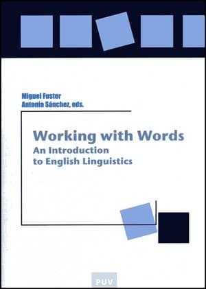 Tapa de Working with Words