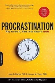 Tapa de Procrastination