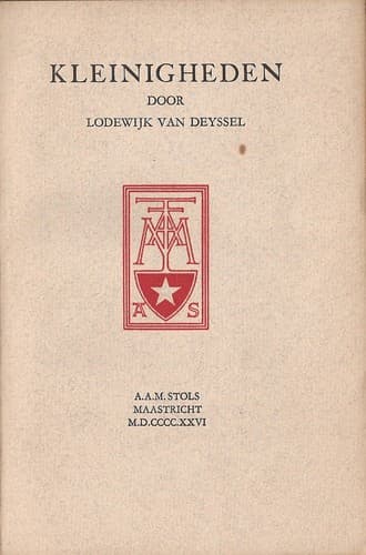 Tapa de Kleinigheden