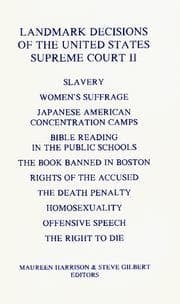 Tapa de Landmark decisions of the United States Supreme Court