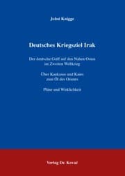 Tapa de Deutsches Kriegsziel Irak