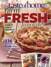 Tapa de Taste of Home Farm Fresh Favorites Cookbook
