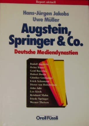 Tapa de Augstein, Springer & Co