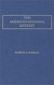 Tapa de The American regional mystery