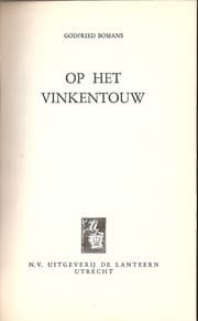 Tapa de Op het vinkentouw