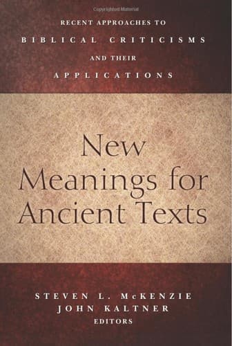 Tapa de New Meanings for Ancient Texts