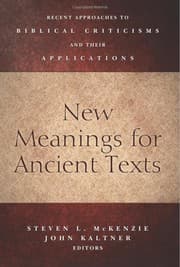 Tapa de New Meanings for Ancient Texts