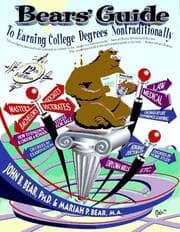 Tapa de Bear's guide to earning college degrees non-traditionally
