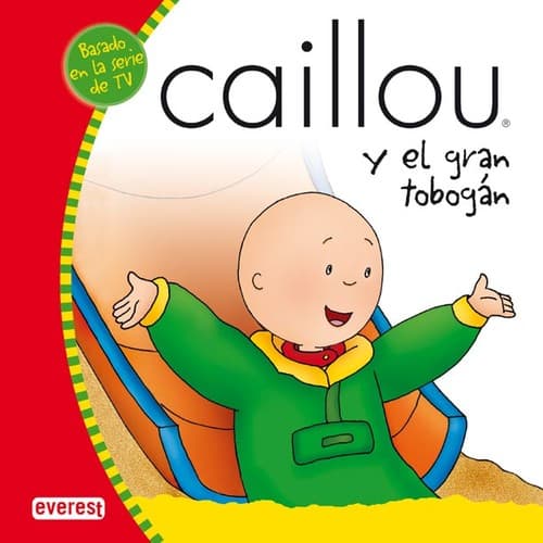 Tapa de Caillou y el gran tobogán