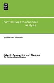 Tapa de ISLAMIC ECONOMICS AND FINANCE: AN EPISTEMOLOGICAL INQUIRY