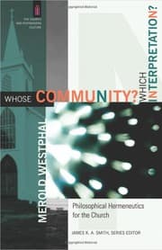 Tapa de Whose community? which interpretation?