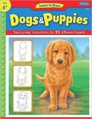 Tapa de Learn to draw dogs & puppies