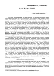 Tapa de L'abbé Peltier et l'Ido