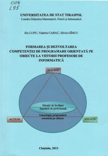Tapa de Formarea şi dezvoltarea competenţei de programare orientată pe obiecte la viitorii profesori de informatică