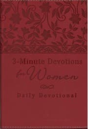 Tapa de 3-Minute Devotions for Women