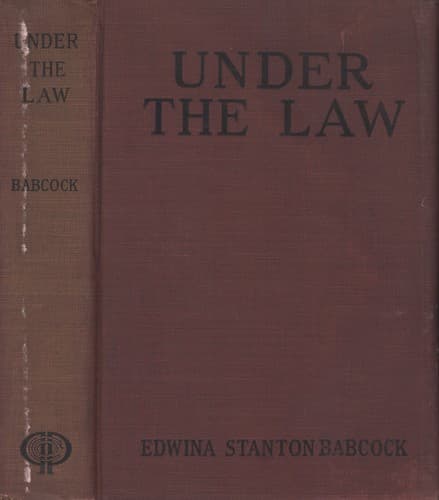 Tapa de Under the Law