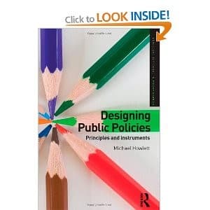 Tapa de Designing public policies