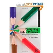 Tapa de Designing public policies