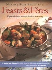 Tapa de Martha Rose Shulman's feasts & fêtes