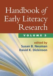 Tapa de Handbook of early literacy research Volume 3