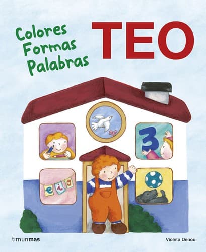 Tapa de Teo Colores Formas Palabras