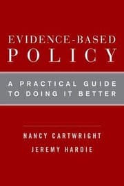 Tapa de Evidence-based policy