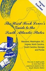 Tapa de The used book lover's guide to the South Atlantic states
