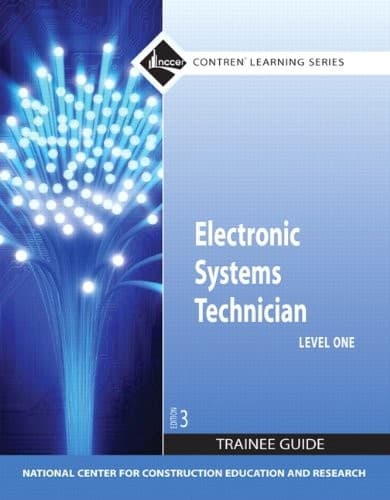 Tapa de Electronic Systems Technician Trainee Guide Level 1