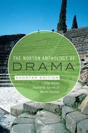 Tapa de The Norton Anthology of Drama [Shorter Edition]
