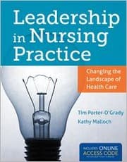 Tapa de Leadership In Nursing Practice